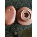 VINTAGE 2 POTTERY ASHTRAYS