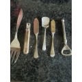 vintage lot kitchen items