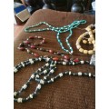 VINTAGE BEADED NECKLACES