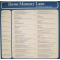 Vinyl Record:  Down Memory Lane - 65 Years of Song Hits ( 10 Record Box Set)