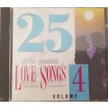 25 of the greatest Love Songs - Volume 4
