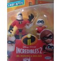 Figurines: Incredibles 2 - Mr Incredible & Jack-Jack