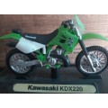 Kawasaki KDX220 by Maisto (Scale 1:18) Display Model (Without Box)