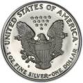 1987 SILVER AMERICAN EAGLE  -  FIRST YEAR OF ISSUE *** LOW  START***