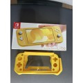 Nintendo Switch Lite (Yellow) with case + Original Packaging