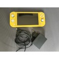 Nintendo Switch Lite (Yellow) with case