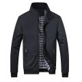 Julius Jet  Men's Going out Spring & Fall Regular Jacket, Color Block Round Neck Long Sleeve Polyest