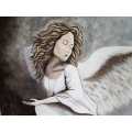 Acrylic Painting of Angel