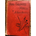 1886 KING SOLOMON`S MINES BY H RIDER HAGGARD