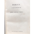 PORIUS BY JOHN COWPER POWYS FIRST EDITION LIMITED EDITION AUTOGRAPHED
