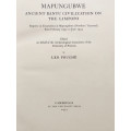 MAPUNGUBWE ANCIENT BANTU CIVILIZATION ON THE LIMPOPO BY LEO FOUCHE FIRST EDITION 1937