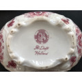 DELFT PINK OUDE MOLEN BOWL WITH LID