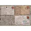 POST CARDS COLLECTION OF 19 COLLECTABLE VINTAGE AND ANTIQUE