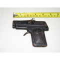 Toy Tin Tinplate Cap Gun - Gilling 118