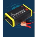 12V Car and motorcycle battery charger microcomputer pulse repair battery charger