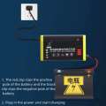 12V Car and motorcycle battery charger microcomputer pulse repair battery charger