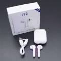 Buy i12 TWS WIRELESS Earphones with Charging Case i12 TWS WIRELESS Earphones with Charging Case