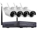 4 Channel Wireless Security Camera Set