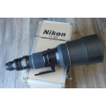 Nikon 600mm f4 lens