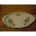 ROYAL ALBERT FLOWERS OF THE MONTH OVAL TRAY