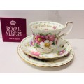 ROYAL ALBERT FLOWERS OF THE MONTH OCTOBER