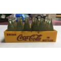 Miniature Toy Coca Cola Coke 24 Bottle Case Crate Vintage 50s Advertising Collectible Mini Soda