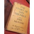 The Story of SAN MICHELLE - AXEL MUNTHE (1938 Leather bound edition)