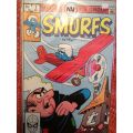 The Smurfs COMICS - 3 x Vintage Comics in Plastic + the 1982 Annual (VOL 1 #1 #2 #3)