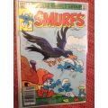 The Smurfs COMICS - 3 x Vintage Comics in Plastic + the 1982 Annual (VOL 1 #1 #2 #3)