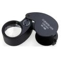 ILLUMINATED 40 x -25mm JEWELLERS LOUPE / MAGNIFIER WITH DUAL LED LIGHT - AWESOME PRODUCT!!!