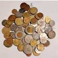 HUGE COIN LOTS 100 COINS FOREIGN COUNTRYS  ( ALL NO:5 )