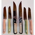 KITCHEN KNIFE  COMBO  6× KNIVES FOR ONE BID. ?.. NEW