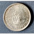 UNION OF SOUTH AFRICA 5 SHILLING COIN  **28,280 grams** SILVER COIN.