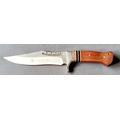 COLUMBIA HUNTING KNIFE STAINLESS STEEL OUTDOOR  *(*SA.82 & SHEATH*)* (31CM) NEW?.