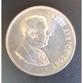 UNION OF SOUTH AFRICA R1 COIN  ** SILVER COIN** 1967**,
