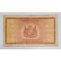 J POSTMUS 10 SHILLINGS NOTE 30TH NOVEMBER 1936 FIRST ISSUE ENG/AFR  ** E 28 528,973.