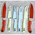 KITCHEN KNIFE  COMBO  6× KNIVES FOR ONE BID. ?..**NEW**