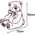 Giant Teddy Bear - Mustard - 180cm