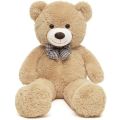 Huggable & Soft Giant Teddy Bear Extra Large - Light Brown- 80cm
