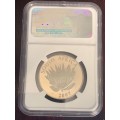 R1 - 2007 South Africa - NGC Graded PF68 Ultra Cameo (Rare Mandela Coin)