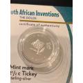Tickey 2,5c - 2016 South Africa - Proof with JHB Flypress Mintmark