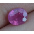 1.04ct Pinkish Red Ruby