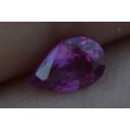 Untreated 0.55ct Pear shaped winza ruby