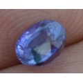 0.77ct Purplish blue Untreated Sapphire