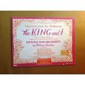 Selections from "The King and I', Rodgers/Hammerstein [arr. for easy piano]