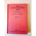 Gallic War, Book IV, Caesar, ed. H.E. Gould and J.L. Whitely [in Latin with English notes]