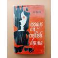 Essays on English Drama, Edward Davis