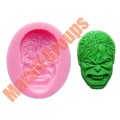 Avengers, Hulk silicone mould, for chocolate or fondant, size of mould 7x6cm