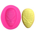 Avengers, Spiderman silicone mould, for choclate or fondant, size of mould 5.5x3.5cm