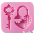 Heart Lock Silicone Mould